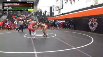195 lbs Semifinal - Melvin Whitehead, Liberty vs Kage Mir, Bishop Gorman