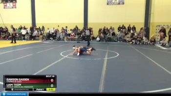 65 lbs Champ. Round 3 - Liam Thom, Pursuit Wrestling Minnesota vs Dawson Gassen, Legends Of Gold