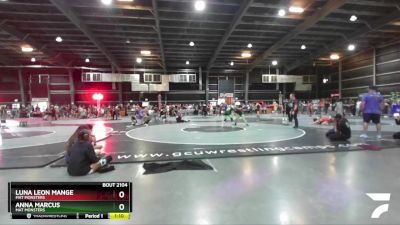 138 lbs Round 5 - Luna Leon Mange, Mat Monsters vs Anna Marcus, Mat Monsters