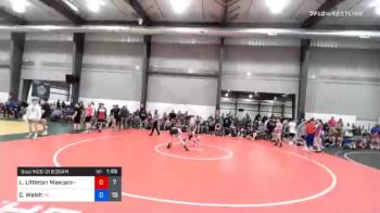 45 kg Prelims - Lukas Littleton Mascaro, Malvern Prep vs Carson Walsh, M2 Gold