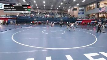 132 lbs Round 1 - Hayden Emro, Tecumseh vs Jesus Ochoa, El Paso Coronado