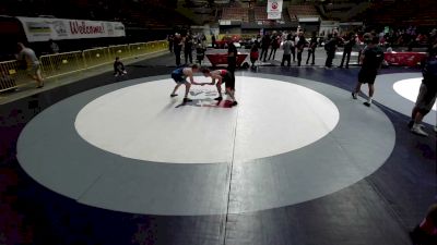 132 lbs Cons. Semis - Riley Ballard, Daniel Cormier Wrestling Club vs Tyler Vanbebber, Temecula Valley High School Wrestling