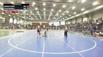 165 lbs Cons. Round 2 - Jordan Fisher, Hunter vs Collin Monell, Oswego State