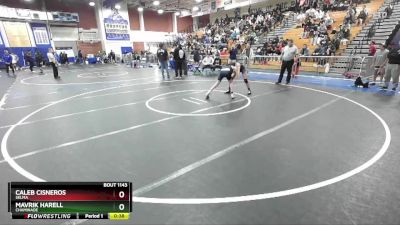 106 lbs Cons. Round 4 - Mavrik Harell, Chaminade vs Caleb Cisneros, Selma