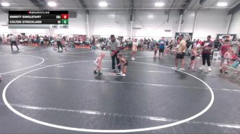 37 lbs Round 1 - Emmitt Singletary, Swainsboro vs Colten Strickland, Backyard Brawlers