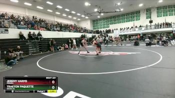 150 lbs Cons. Round 3 - Traeton Paquette, Douglas vs Jeremy Harms, Powell