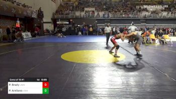 132 lbs Consolation - Patrick Brady, Lawrenceville School vs Pedro Arellano, Loomis Chaffee School