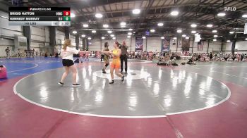 145 lbs Rr Rnd 2 - Brigid Hatton, OBWC Scarlet vs Kennedy Murray, Illinois Cornstars