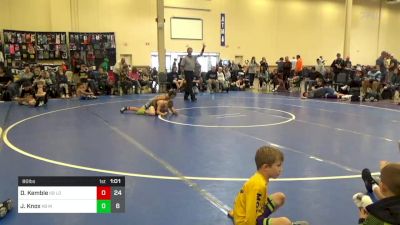 80 lbs Rr Rnd 3 - Damien Kemble, Louisville WC K-8 vs James Knox, Steller Trained Mantis K-8