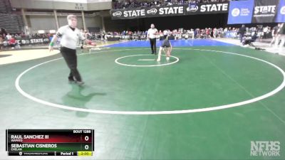 1A 126 lbs Semifinal - Sebastian Cisneros, Chelan vs Raul Sanchez III, Wapato