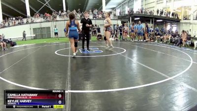 143 lbs Round 3 (6 Team) - Camilla Hathaway, Pennsylvania Blue vs Keylee Harvey, Georgia
