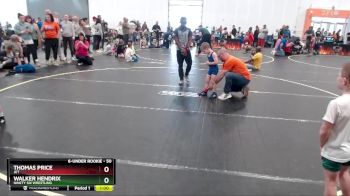 50 lbs Semifinal - Walker Hendrix, Ninety Six Wrestling vs Thomas Price, JET