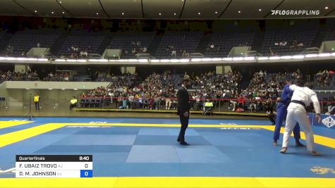 FELLIPE UBAIZ TROVO vs DEVHONTE M. JOHNSON 2021 World Jiu-Jitsu IBJJF Championship