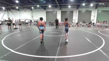 98 lbs Consolation - James Keoni Bareng, College Prep Wr Ac vs Cade Thobaben, Storm WC