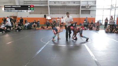 120 lbs Round 1 (4 Team) - Tucker Perl, Valor Wrestling vs Journey Singleton, Ohio Gold