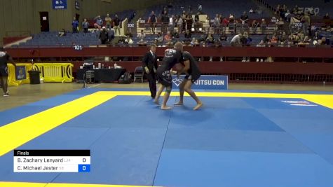 Benjamin Zachary Lenyard vs Christopher Michael Jester 2024 Pan IBJJF Jiu-Jitsu No-Gi Championship