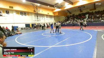 165 lbs Round 7 - Emilyta Tso, Snowflake vs Kimora Koinva, Hopi