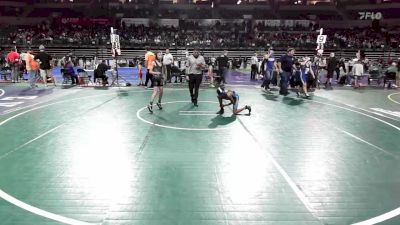 80 lbs Round Of 32 - Chance Morris, Cordoba Trained vs Landon Gracia, Upper Township