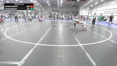 100 lbs Rr Rnd 2 - Cayden Rogers, Demolition Elite vs Jacob Morgan, Ohio Valley Forge