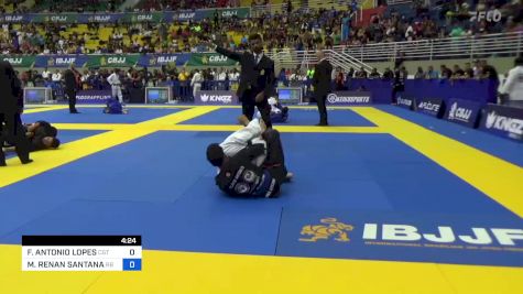 FLAVIO ANTONIO LOPES vs MARCUS RENAN SANTANA 2023 Brasileiro Jiu-Jitsu IBJJF