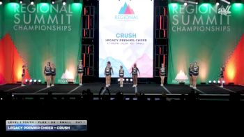Legacy Premier Cheer - Crush [2026 L1 Youth - Flex - D2 - Small Day 1] 2026 The West Regional Summit