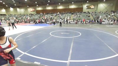 72 lbs Rr Rnd 5 - Adelynn Munoz, Greenwave Youth WC vs Talia Anderson, Klamath Basin Warriors
