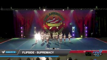 Flipside - Supremacy [2022 L2 Junior - D2 Day 2] 2022 The American Gateway St. Charles Nationals DI/DII