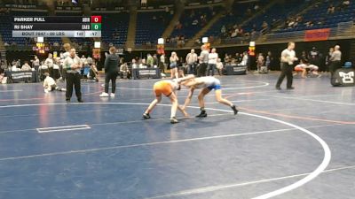 89 lbs Quarterfinal - Parker Full, Abington Heights vs RJ Shay, Saegertown