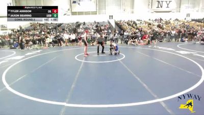 106 lbs Cons. Round 2 - Tyler Addison, Club Not Listed vs Jaxon Searing, Long Beach Gladiators Wrestling