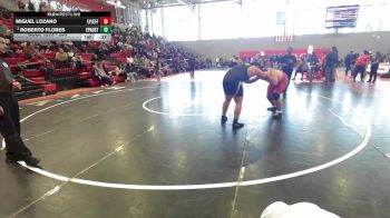 285 lbs Cons. Semi - Roberto Flores, El Paso Austin vs Miguel Lozano, El Paso Jefferson