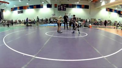 70/77 Round 4 - Roman Lopez, Powhatan Youth Wrestling Club vs Asher Nida, Alleghany Area Wrestling