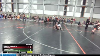 104-114 lbs Round 2 - Isreal Lopez, Victory Wrestling-Central WA vs Grady Swenson, Washington