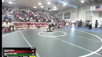 152 lbs Cons. Round 5 - Benjamin Kirk, Royal vs Lucas Reza, Servite