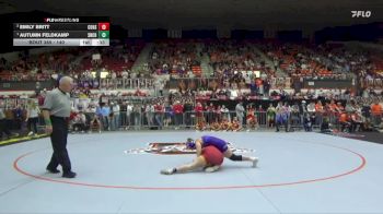 140 lbs 3rd Place Match - Autumn Feldkamp, Seneca-Nemaha Central Hs vs Emily Britt, Columbus Hs