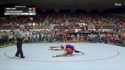 140 lbs 3rd Place Match - Autumn Feldkamp, Seneca-Nemaha Central Hs vs Emily Britt, Columbus Hs