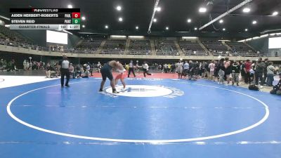 285 lbs Quarterfinal - Aiden Herbert-Roberts, Paulsboro vs Steven Reid, Portsmouth