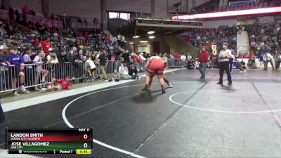 265 lbs Cons. Round 2 - Landon Smith, Dodge City Academy vs Jose Villagomez, Ark City