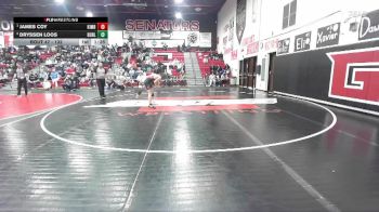 132 lbs 1st Place Match - James Coy, Kimberly vs Dryssen Loos, Buhl