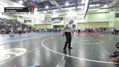 157 lbs Cons. Semi - Oli Zimbron, SAN PEDRO vs Oluwafemi Okelola, Cleveland