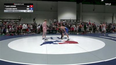 86 lbs Champ. Round 3 - Jack Lesher, Cavalier Wrestling Club vs Cayaen Smith, Ohio RTC