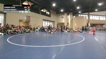 144 lbs Round 4 (6 Team) - Kayden Fogarty, Morris Fitness Dynasty vs Connor Locke, North DeSoto Blue