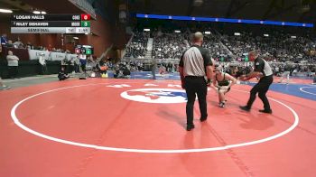 2A-175 lbs Semifinal - Logan Halls, Cokeville vs Riley DeHaven, Moorcroft