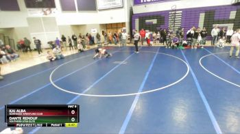 95 lbs Quarterfinal - Dante Renouf, Southern Utah Elite vs Kai Alba, Northside Wrestling Club