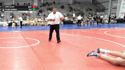 160 lbs Round Of 32 - Jake Lilley, Quest School Of Wrestling Gold - HSB vs Tyler Harrill, Prestige Worldwide - HSB