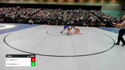 150 lbs Consi Of 32 #1 - Maddox Sweet, Carson vs Stetson Bingham, Mountain Crest