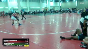 190 lbs Round 6 (10 Team) - Ricky Herman, Camden Socs vs Charlie Thompson, AAWA