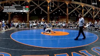 138 lbs 4th Wrestleback (16 Team) - Riley Mortensen, Union County vs Gabriel Urbina, Columbus