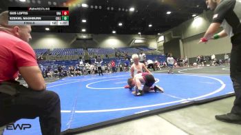 85-93 lbs Final - Gus Loftis, Unattached vs Ezekiel Mashburn, Collinsville Cardinal Youth Wrestling