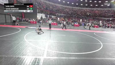 48 lbs Champ. Round 1 - Jayce Gonzalez, Lakeland Wrestling Club vs Axel Soto, Kenosha Wrestling Academy