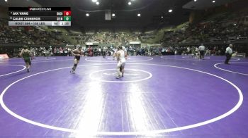 108 lbs Quarterfinal - Jax Vang, Buchanan vs Caleb Cisneros, Selma